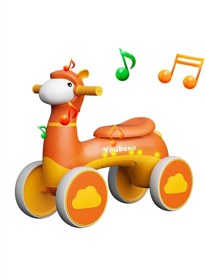 Beauenty Kids Balance Bike and Ride On Car with LED Lights and Music (Training Toy for Toddlers) 4vz9n