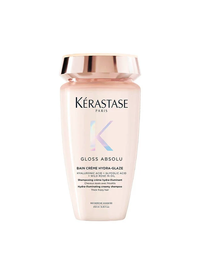 KERASTASE Gloss Absolu Bain Creme Hydra-Glaze Shampoo (Hydrating Hair Cleanser for Radiant Shine, 250 mL) 58bqh