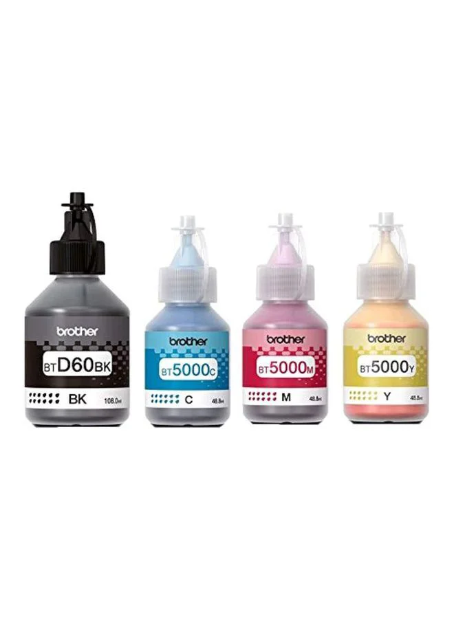 Premium Ink Refill Set for DCPT310 T510W T710W MFCT810W T910W Printers (Black, Cyan, Yellow, Magenta, 4-Pack) cmxug