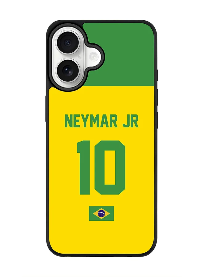 Stylizedd Slim Magnetic Phone Case for Smartphone 17 - Football Brazil Neymar Jr Design (Polycarbonate, 1 Piece) iyozd