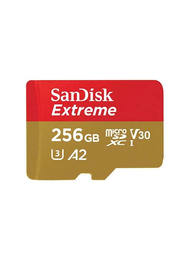 Premium microSDXC UHS-I Memory Card High-Speed Data Transfer for Smartphones and Cameras (256 GB) ex3hb