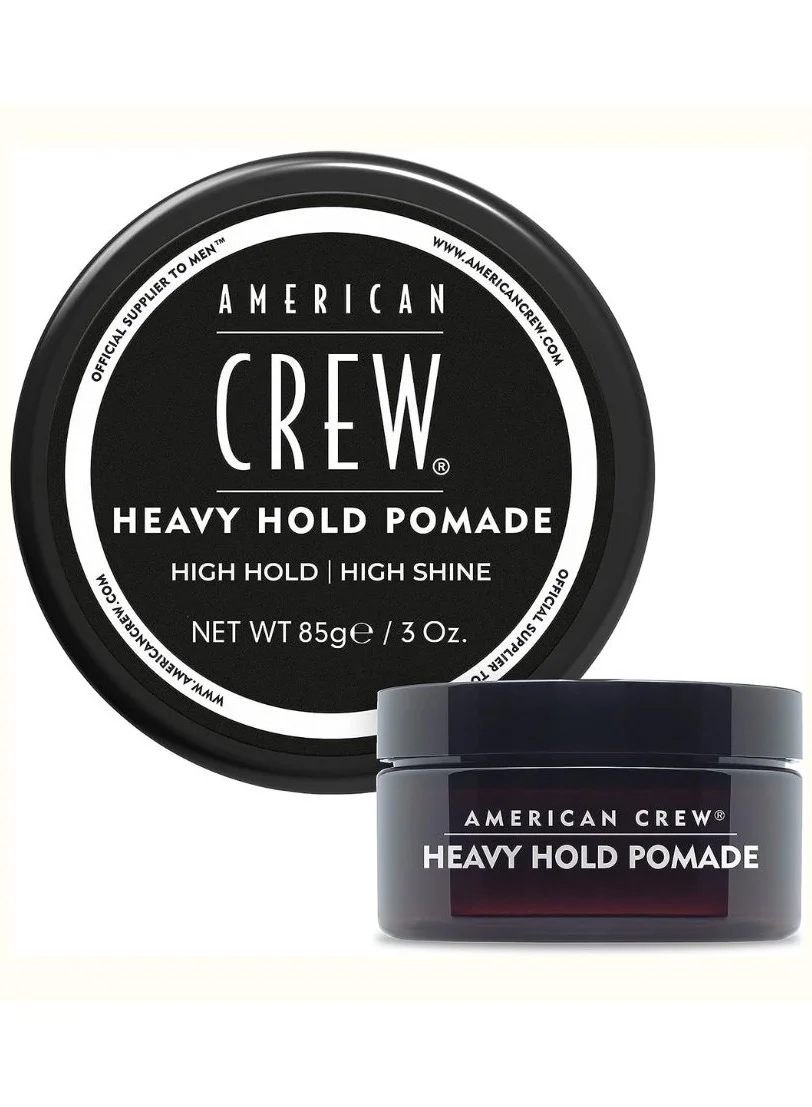 Premium Heavy Hold Pomade Water-Based Sculpting Styling Wax for Men (High Shine, 85 g) ztkqt