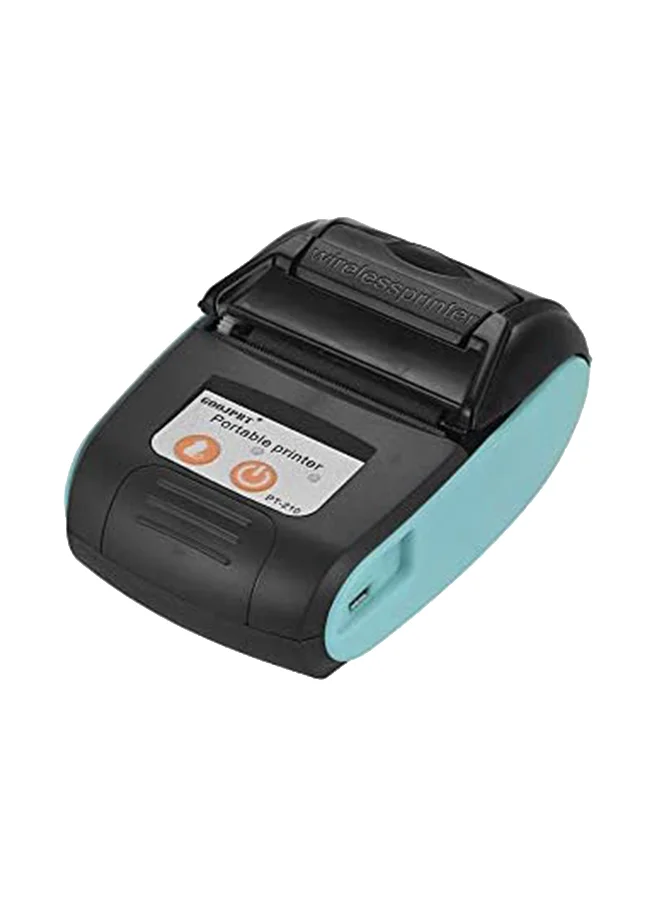 GOOJPRT Portable Thermal Printer Wireless Receipt Maker (Green, Compact) z7a0f