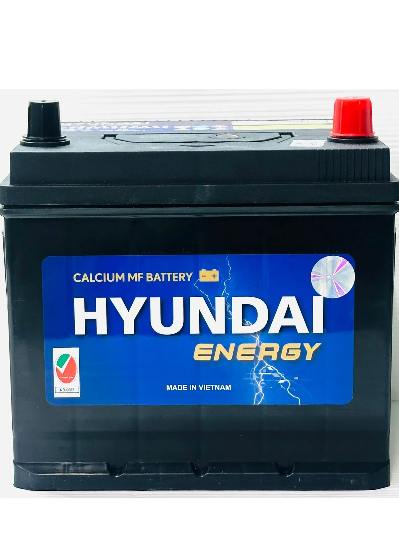 Hyundai Automotive Battery 12V 60AH 55D23L Premium Maintenance-Free Power Source for Passenger Vehicles 8vduc