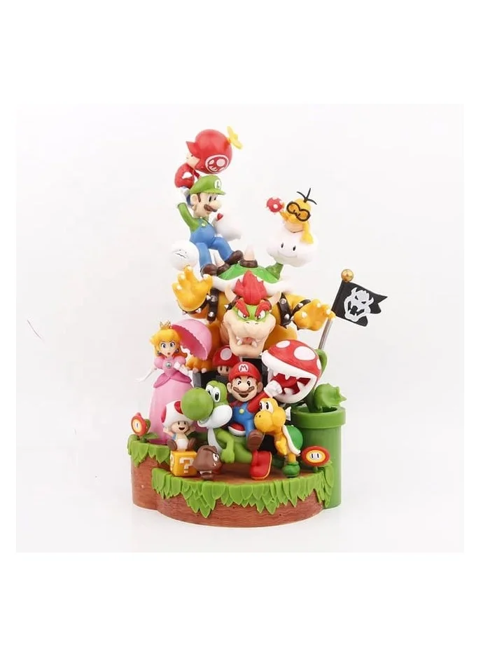 Premium Character Diorama Display Set (Multi-Character, 15 cm) dsoev