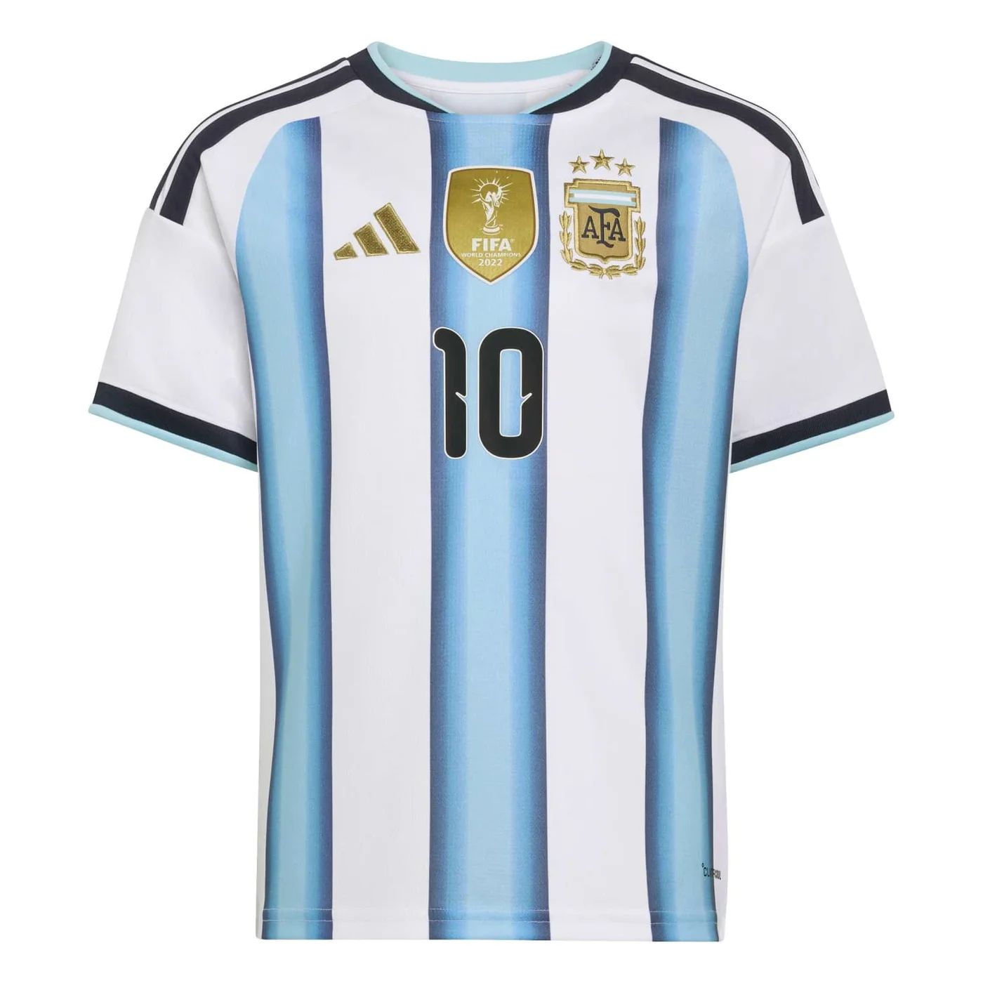 Sport Argentina Home Football Jersey for Kids (Blue and White, Size 140cm) jzmvs