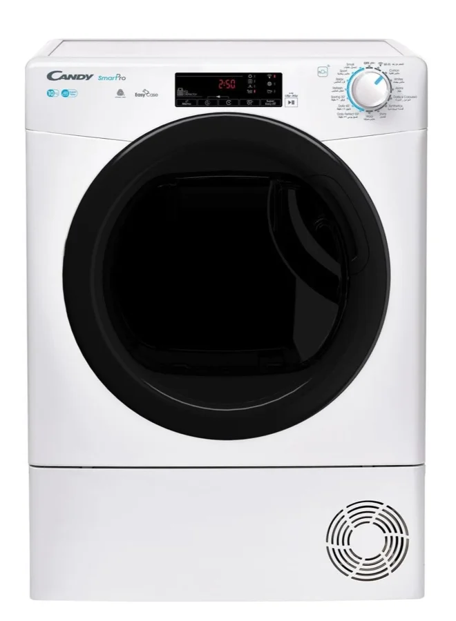 SmartPro Condenser Clothes Dryer with Wi-Fi and Bluetooth Connectivity (White, 10 kg) vmw30