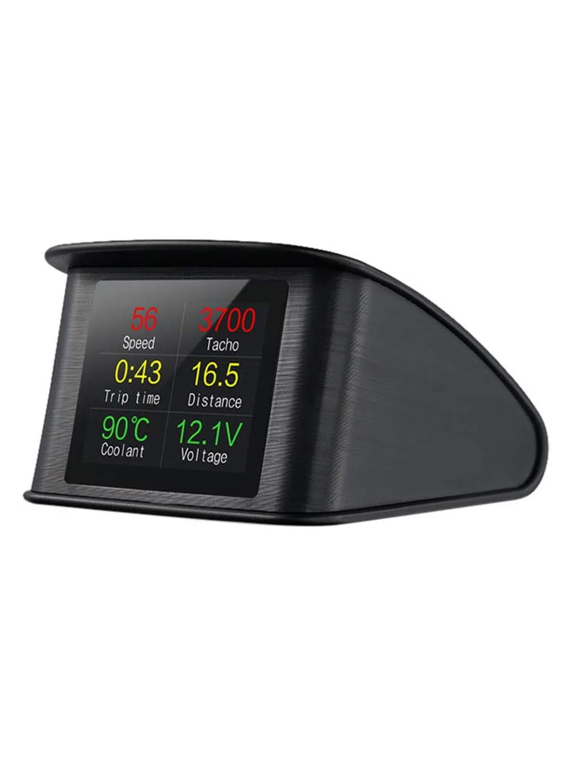 P10 Car HUD Head-Up Display Digital Speedometer with OBD2 Diagnostic Tool (Premium Plastic, Universal Fit) i6eo1