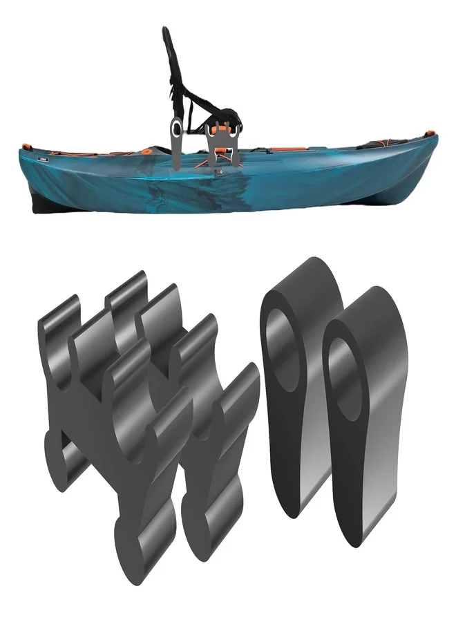 Premium Kayak Seat Riser Set for Enhanced Ergonomic Support and Elevated Seating Position (Universal Fit, 2-Piece) b77u0