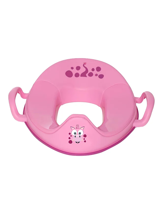 My Carry Potty Trainer Seat Dragon Design (Pink, 1 Unit) wk5i1