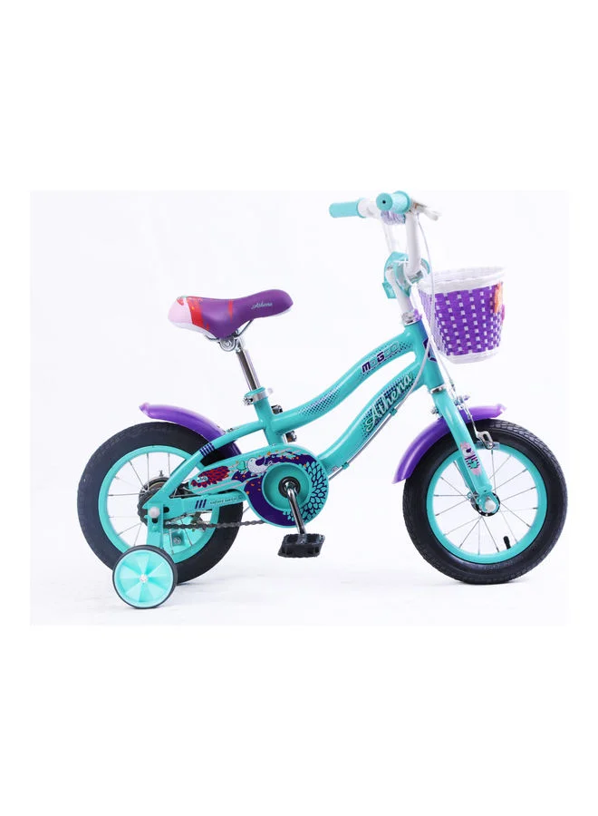 MOGOO Athena Kids Bike with Adjustable Seat and Durable Iron Frame (Green, 12-Inch) tqh16