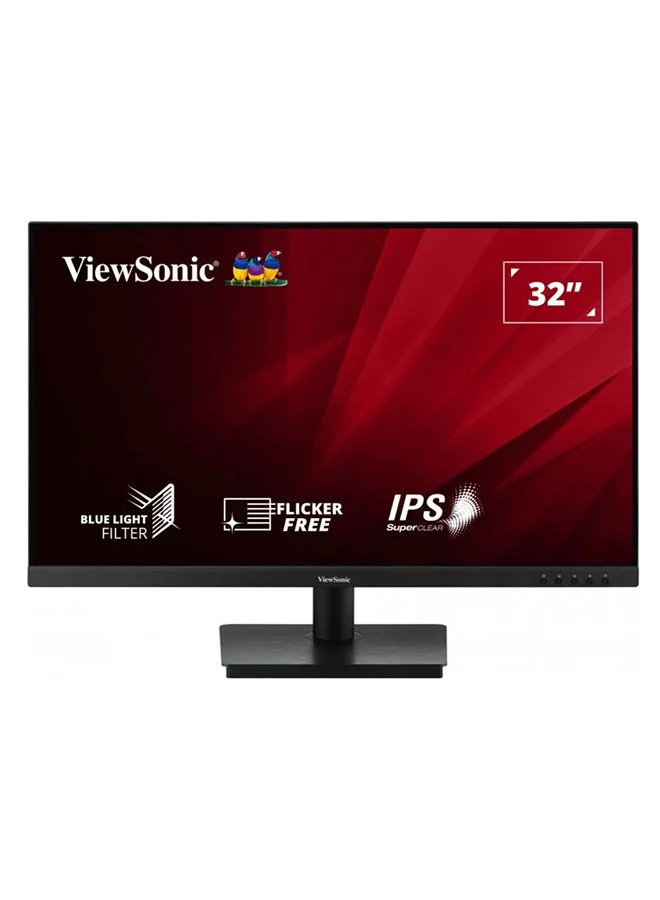 ViewSonic 32 Inch 2K QHD LED Monitor with Built-In Speakers (Black, 81 cm) 8nu1p