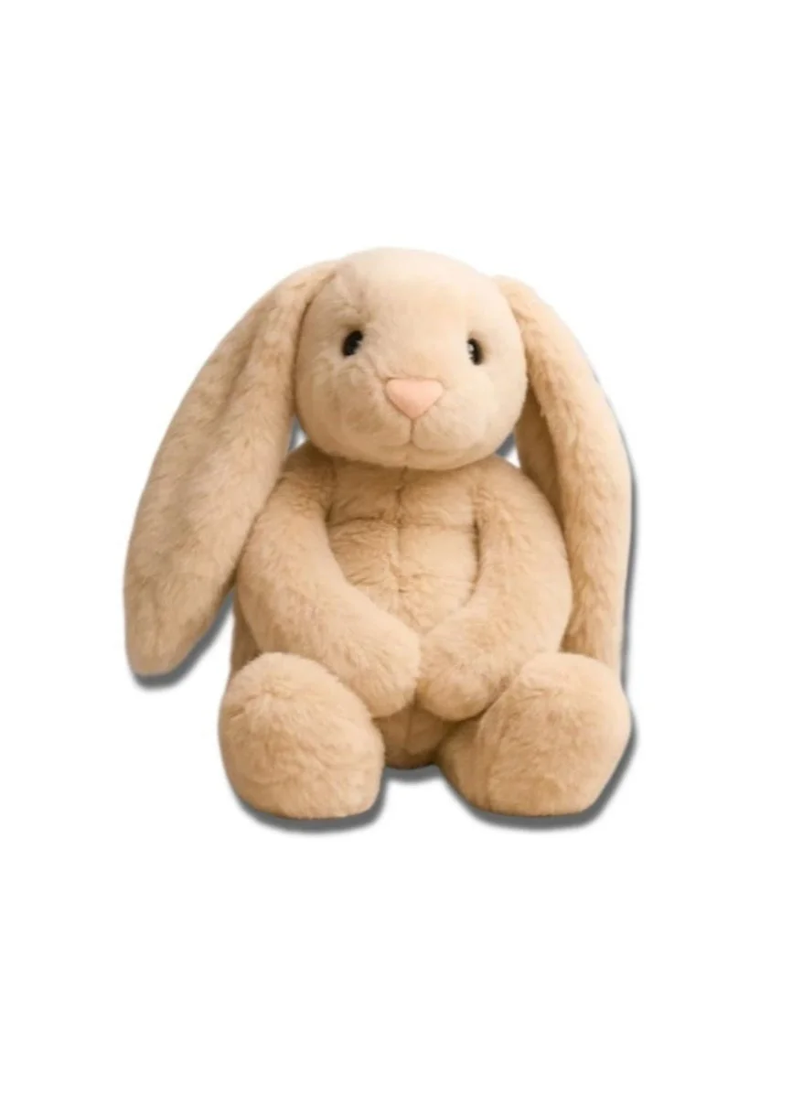 Abley Weighted Vibrating Bunny Plush Sensory Stuffed Animal for Calm and Comfort (1.81 kg) haqct