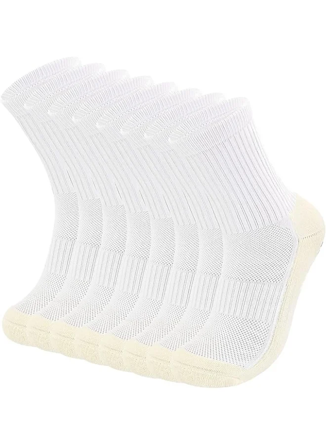Jaexest Kids Grip Soccer Socks Anti-Slip Athletic Football Sports Crew Socks (Unisex, 4-16 Years) 4d8j1