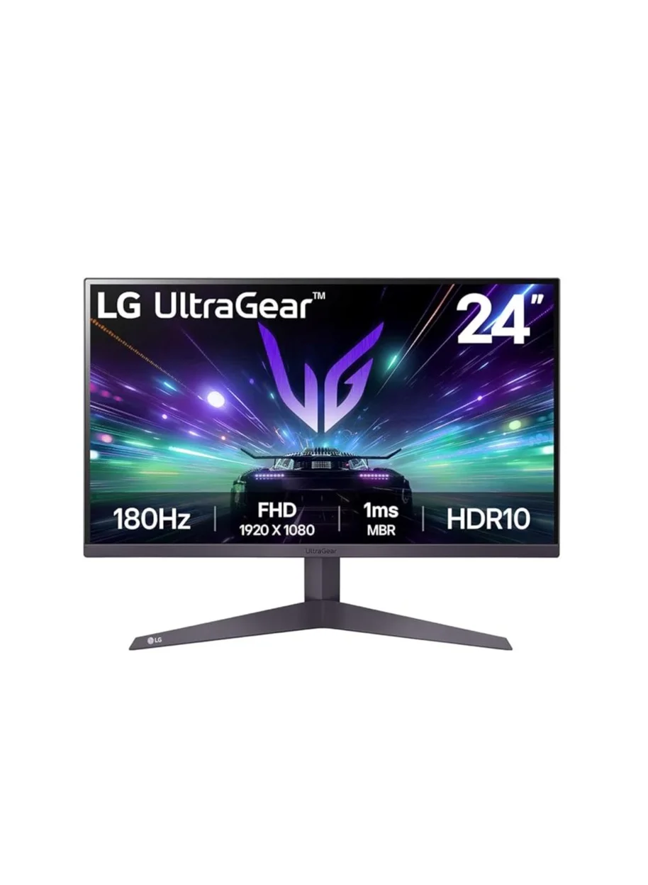Ultra-HD 24-inch FHD Gaming Monitor 180Hz 1ms HDR10 High-Speed Display (Black, 24-inch) lsz1s