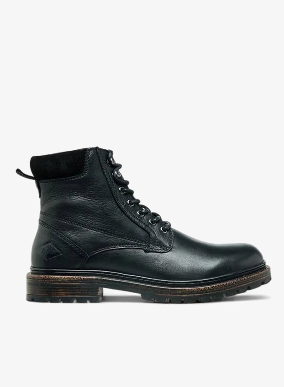 Lee Cooper Men Leather Panelled Ankle Boots Premium Casual Footwear for Men (Black, 42 EU) 1rb70