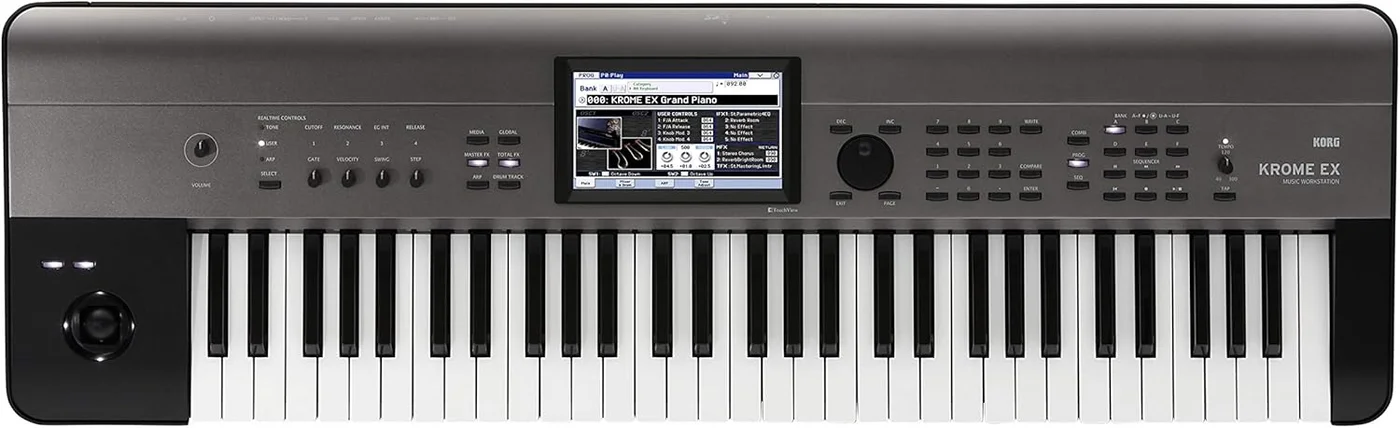 Professional 61-Key Music Workstation Synthesizer with Advanced Sound Engine and Touchscreen Interface osog6