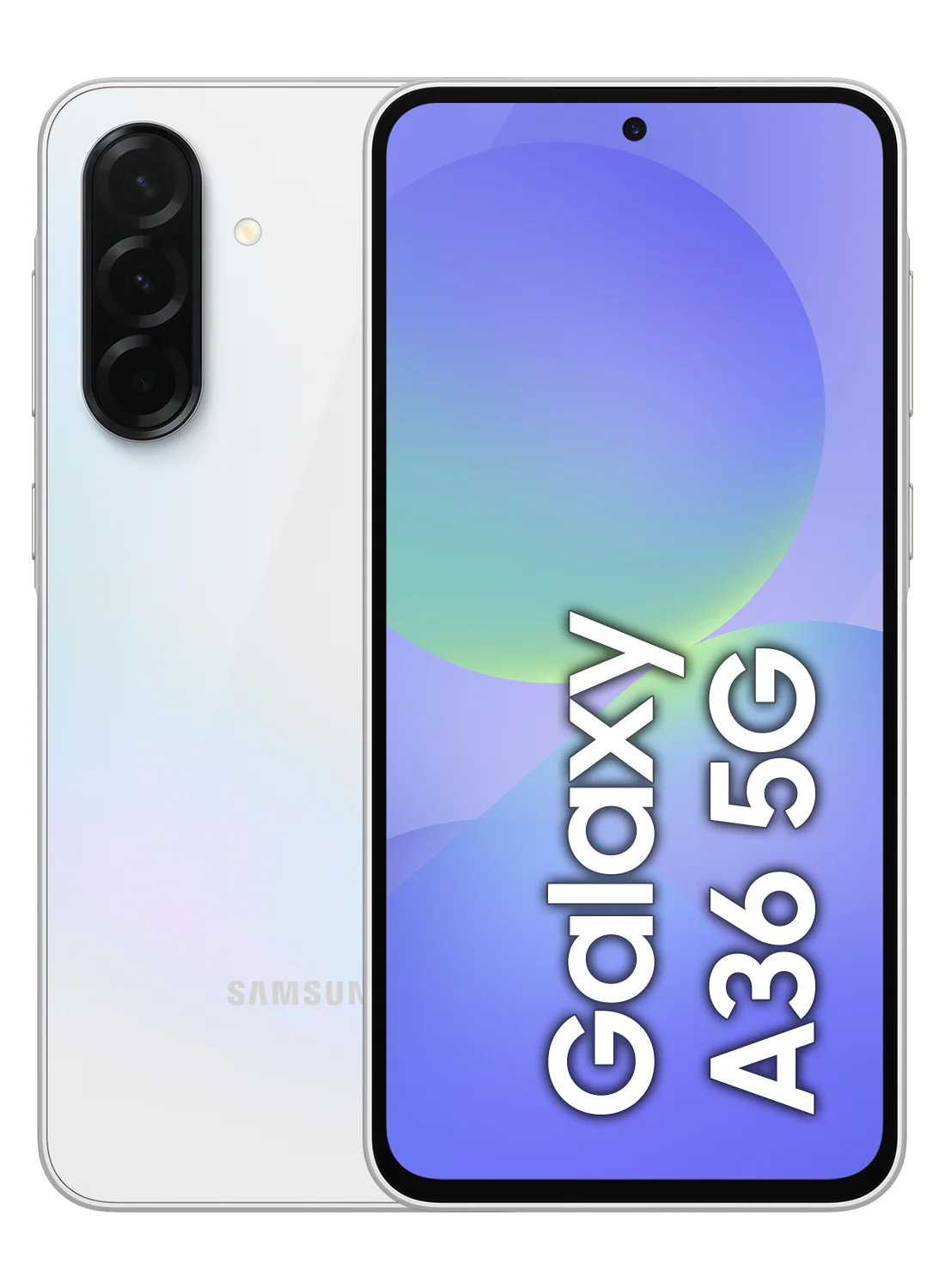 Ultra-HD A36 5G Smartphone Dual SIM 8GB RAM 128GB Storage (Awesome White, 17 cm Screen) hoihq