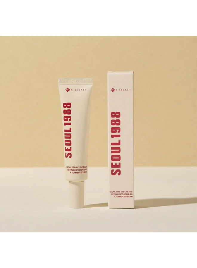K-SECRET Seoul 1988 Eye Cream with Retinal Liposome and Fermented Bean Extract (30 mL) 4dk3z