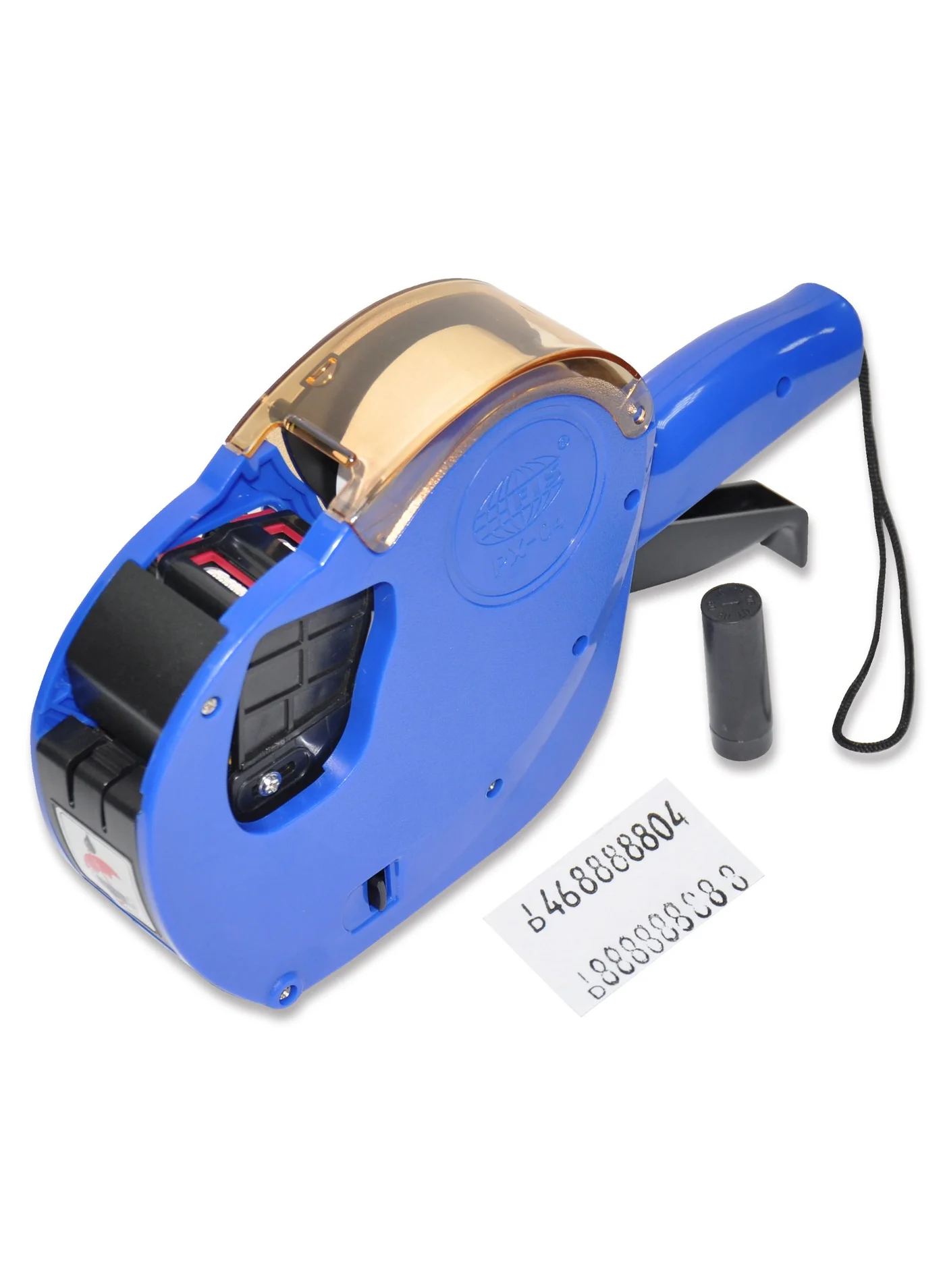 FIS Price and Date Labeling Machine 2-Line Printing Professional Pricing Tool (Blue, 1 Unit) ci3fa