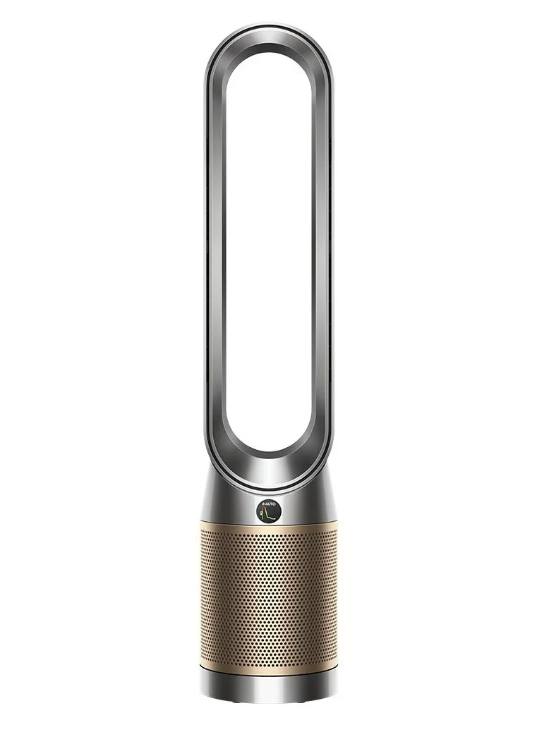 Premium High-Speed Ionic Air Purifier with De-NOx Filtration Technology (Gold, 1 Unit) 55dr0