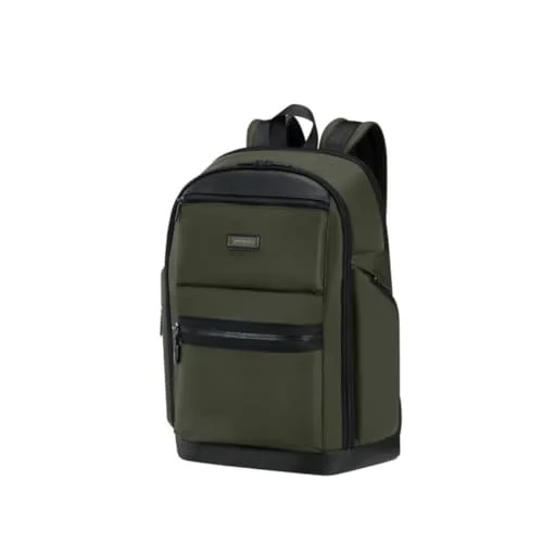 Premium Professional Laptop Backpack with Tablet Compartment for 15.6 inch Devices (Green, Medium) 63rhr