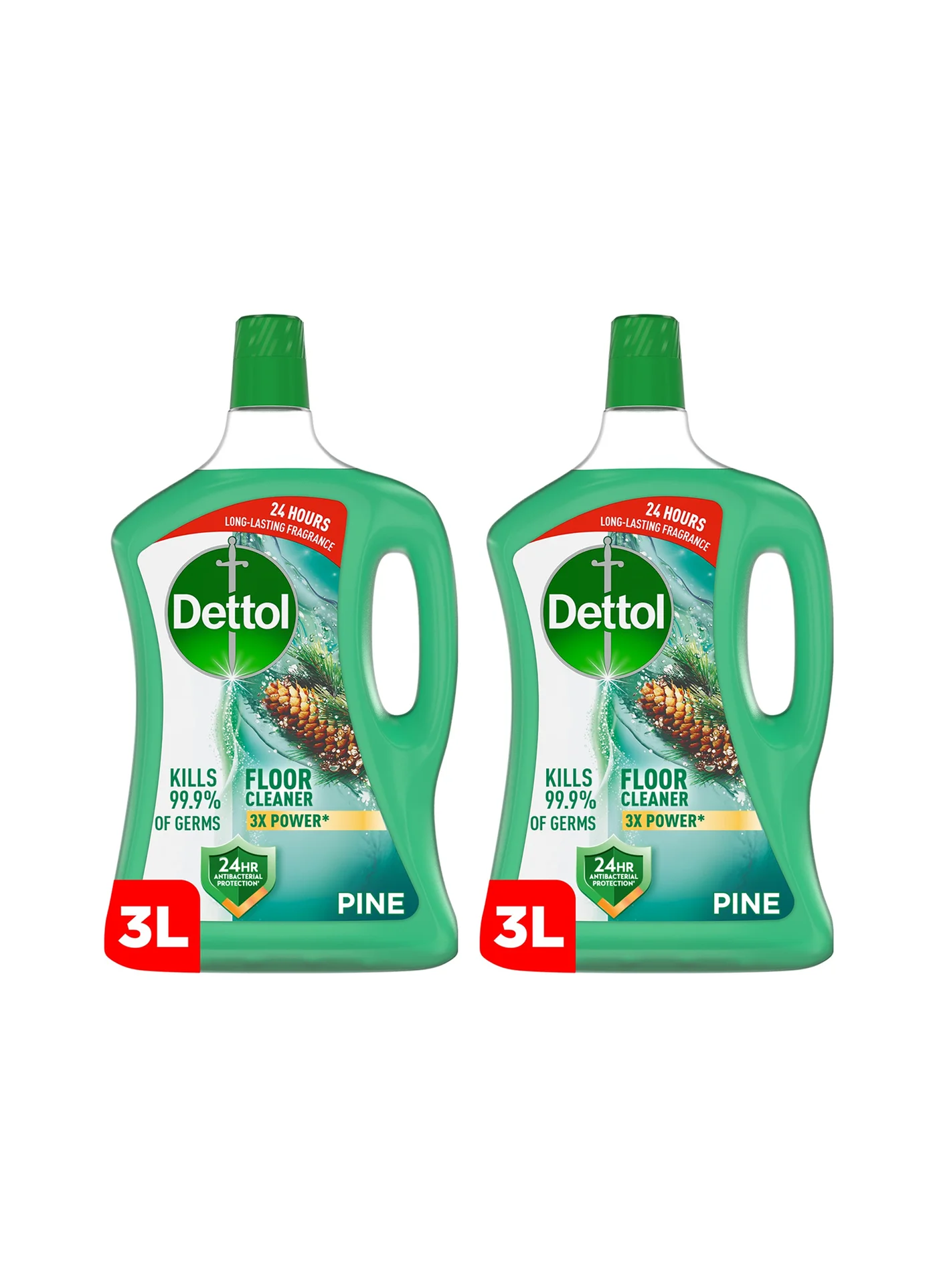 Premium Antibacterial Floor Cleaner Liquid (2 x 3L) vuycl
