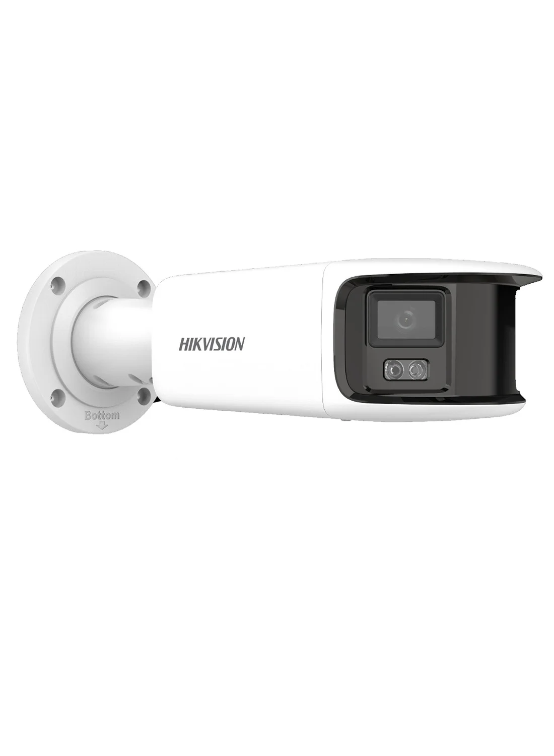 Panoramic 8MP 4K Network Security Camera with 24/7 Full-Color Imaging, Human and Vehicle Detection, Strobe Light and Audio Alarm (IP67 Weatherproof) fdvf1