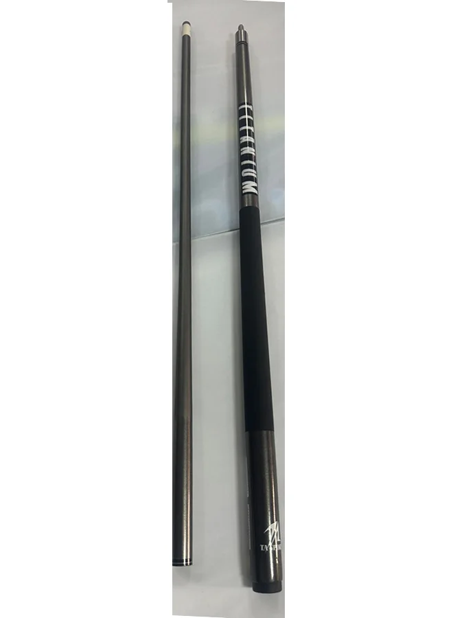 TA SPORT 2-Piece Titanium Pool Cue Professional Billiard Stick (Silver, 147 cm) p9gv1