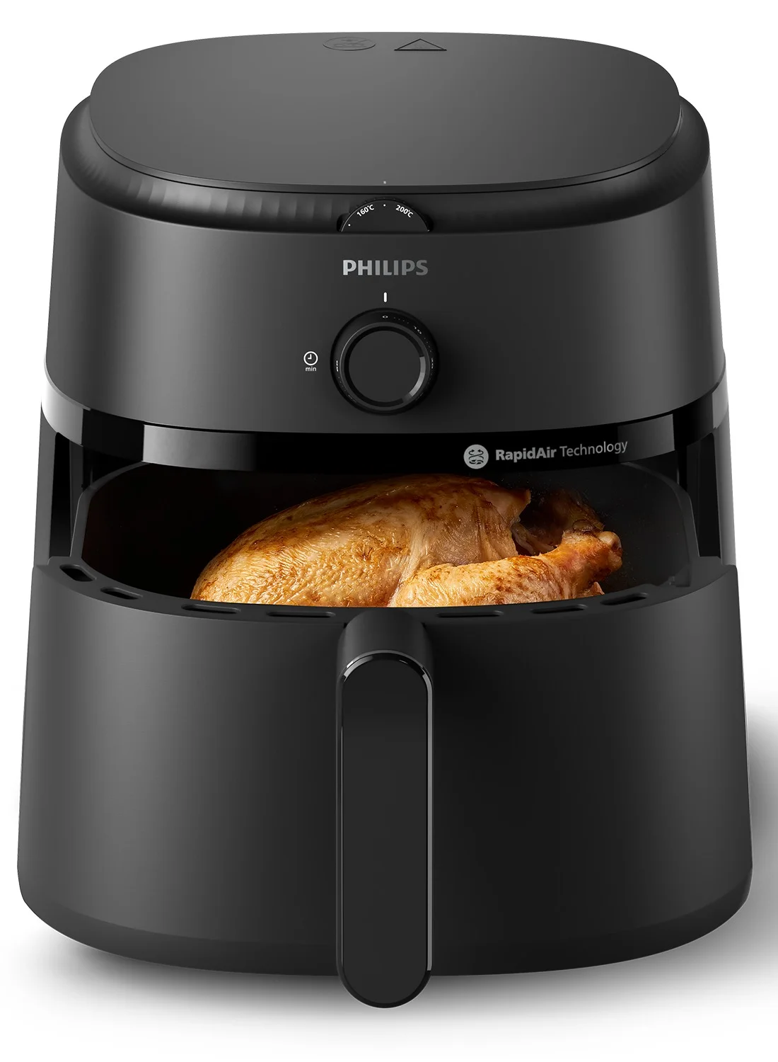 Professional Air Fryer Large Capacity 6.2 L 1700 W Premium Kitchen Appliance (Black) v775m