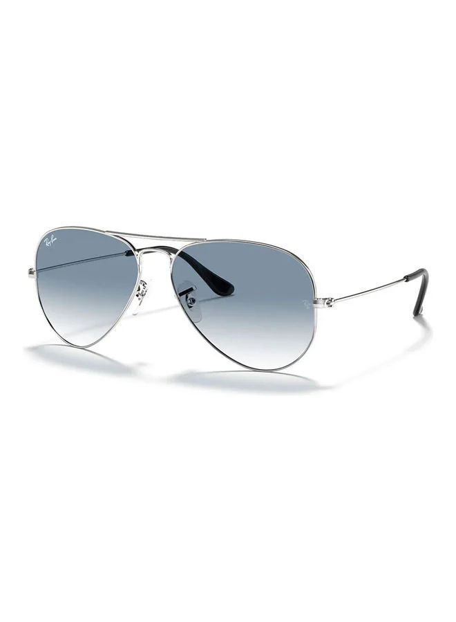 Premium Gradient Aviator Sunglasses Lightweight Metal Frame UV Protection Unisex Eyewear (One Size) 0v78d