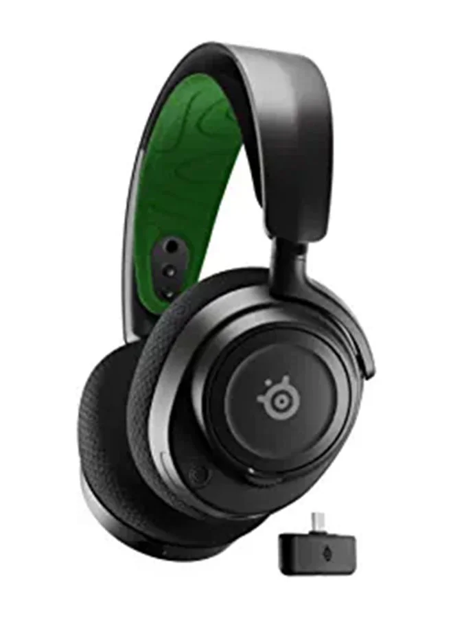 Premium Wireless Multi-Platform Gaming Headset with Noise-Canceling Microphone and Dual Connectivity (Black) xdw8v