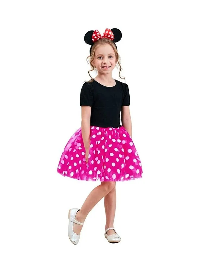 XiuWoo Princess Costume Dress for Girls Premium Party Wear (90cm) celkg