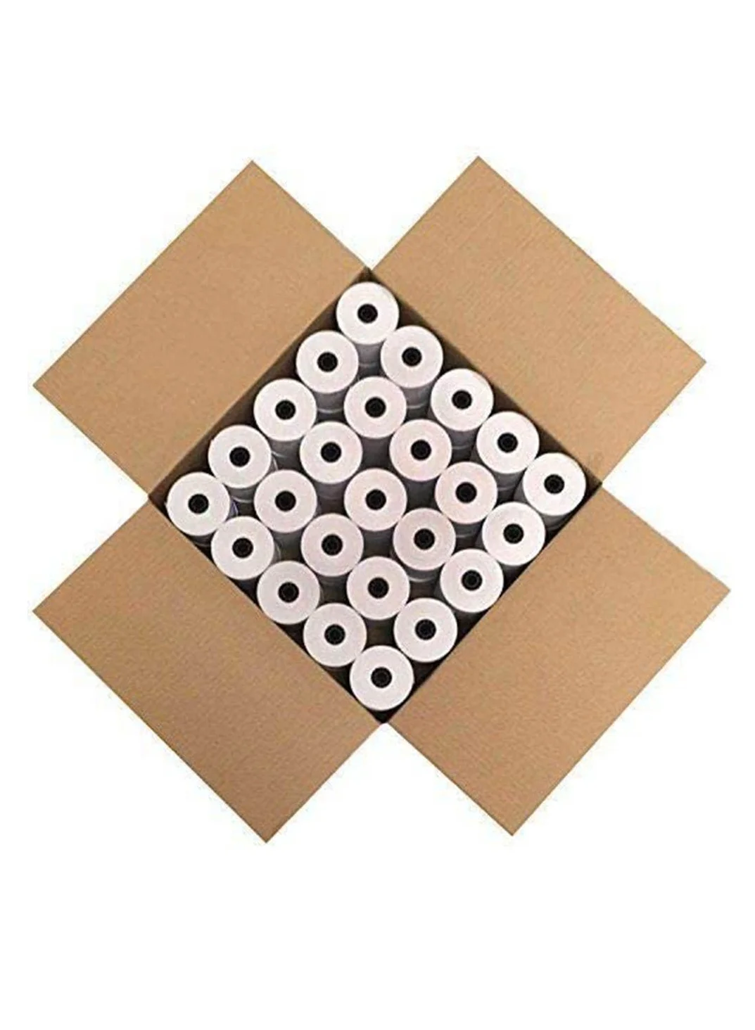 Beone Thermal Receipt Paper Roll (80mm x 80mm, 50 Rolls Pack) Premium POS Paper for Retail and Hospitality mspms