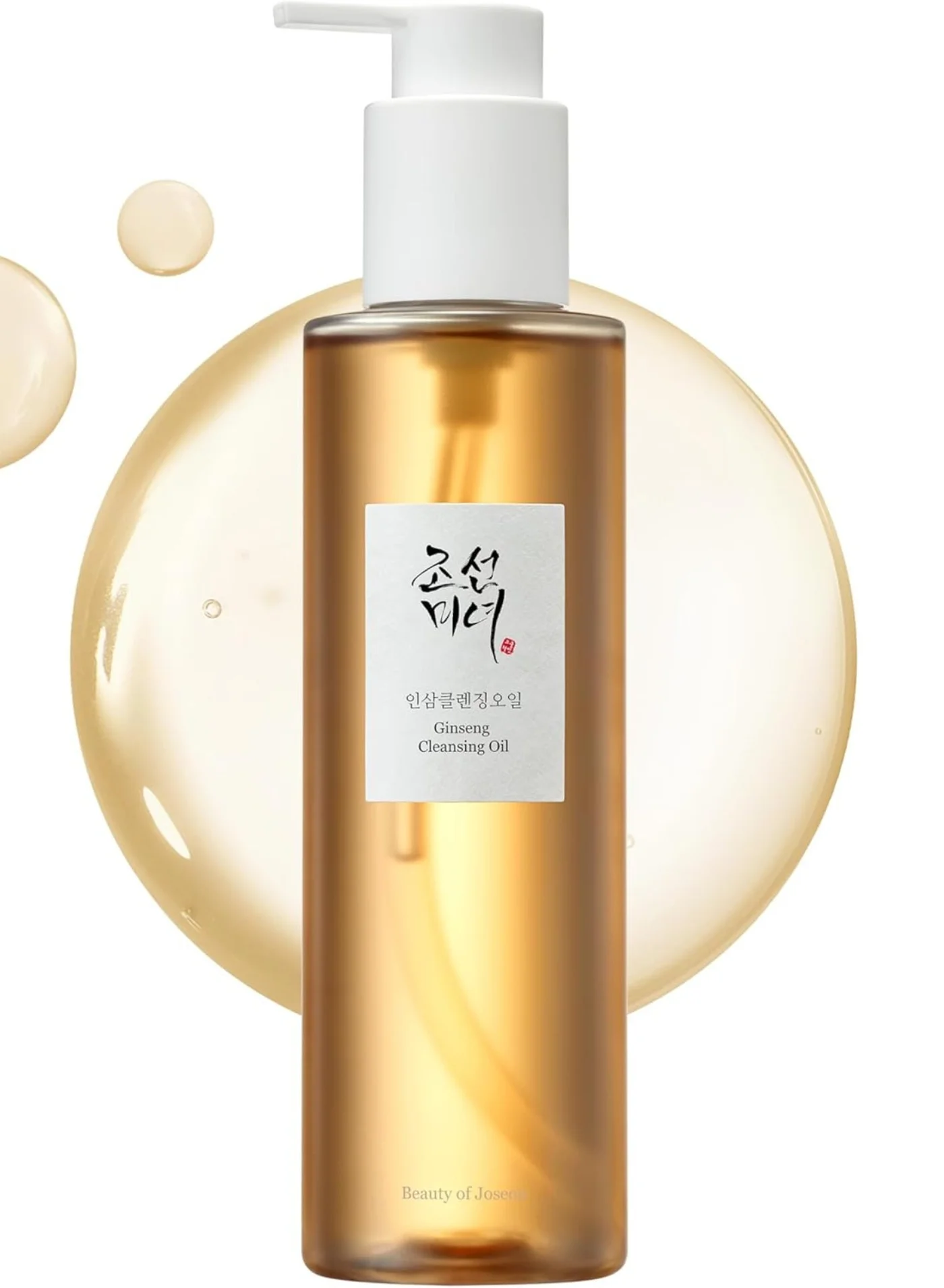 Beauty of Joseon Ginseng Cleansing Oil Premium Face Makeup Remover (210 mL) h9xjf