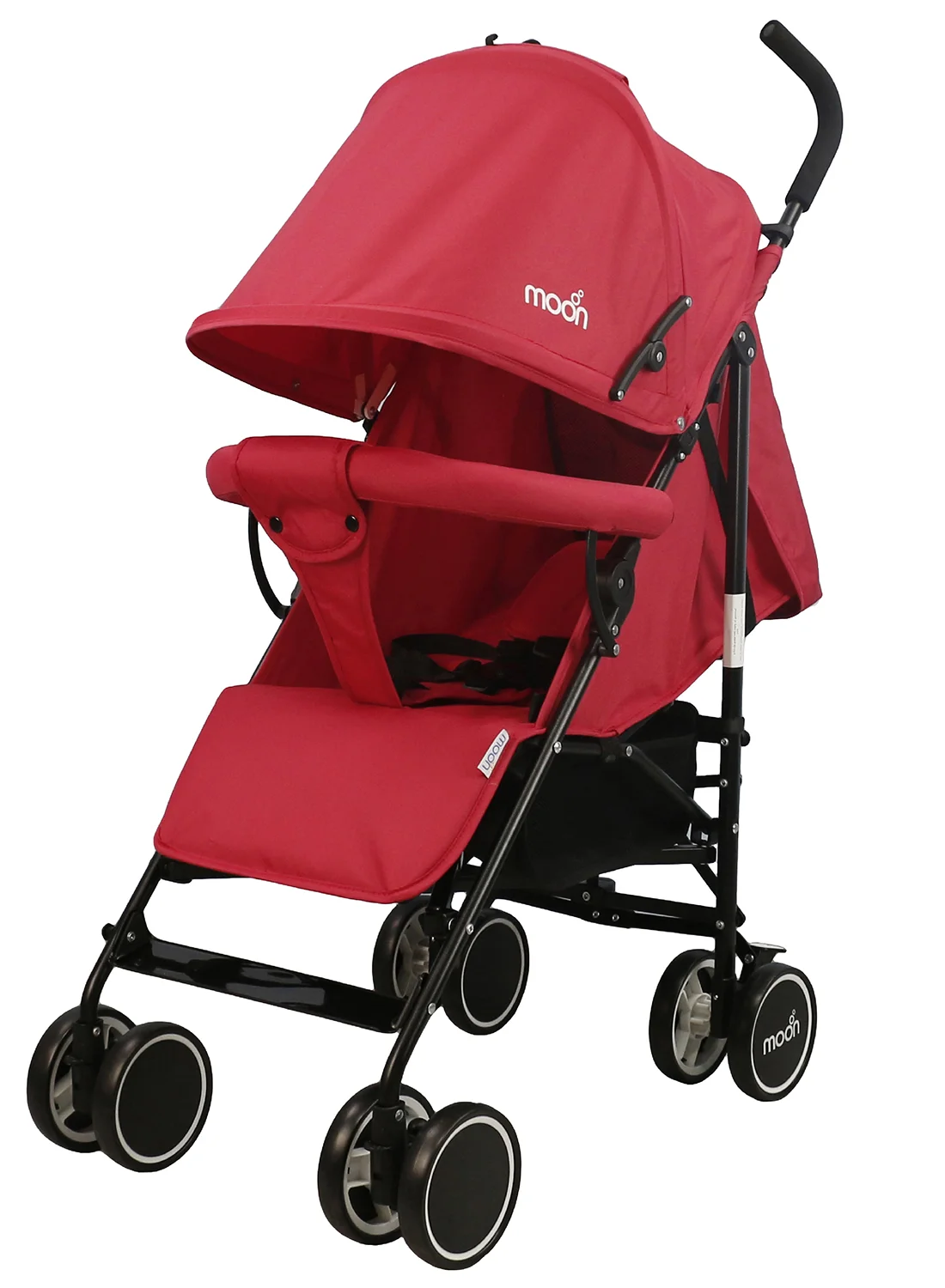 Moon Strek Stroller Lightweight Compact Foldable Design (Fire Red, Single Pack) 6sfpc