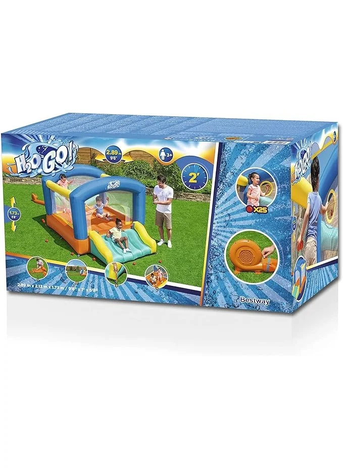 Inflatable Mega Bouncer Play Center for Kids (289cm x 213cm x 173cm) 9g7qo