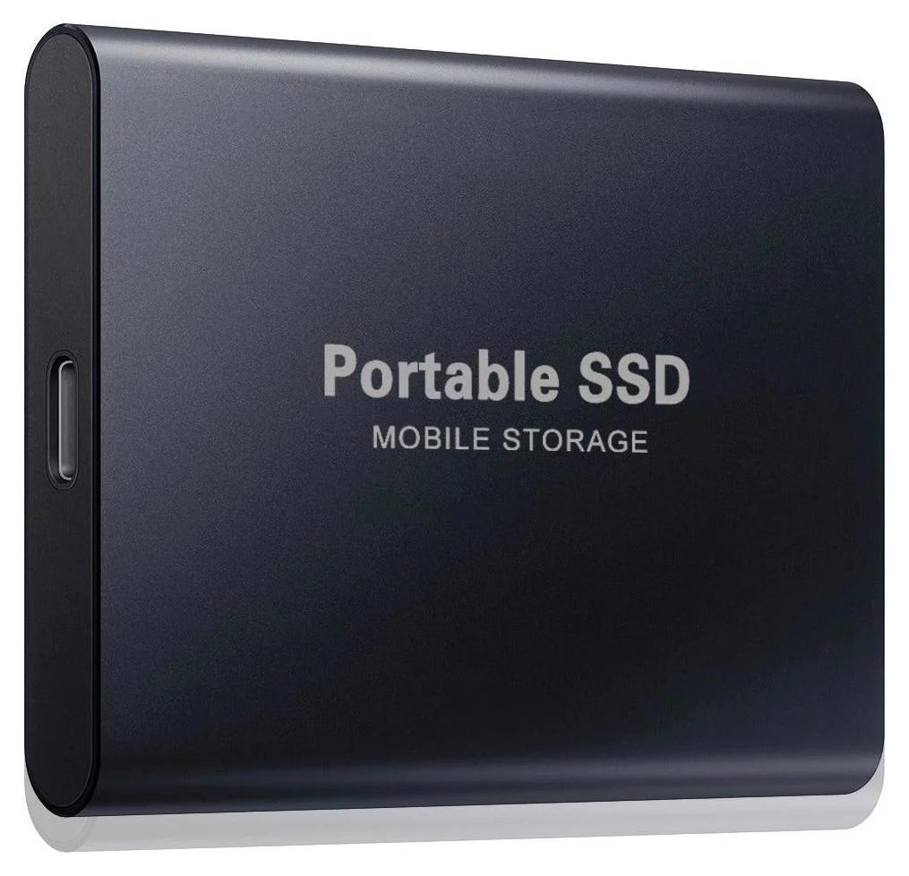 EVEREEN Portable External SSD 2TB High-Speed Data Storage Drive (Black, 2TB) tehg4