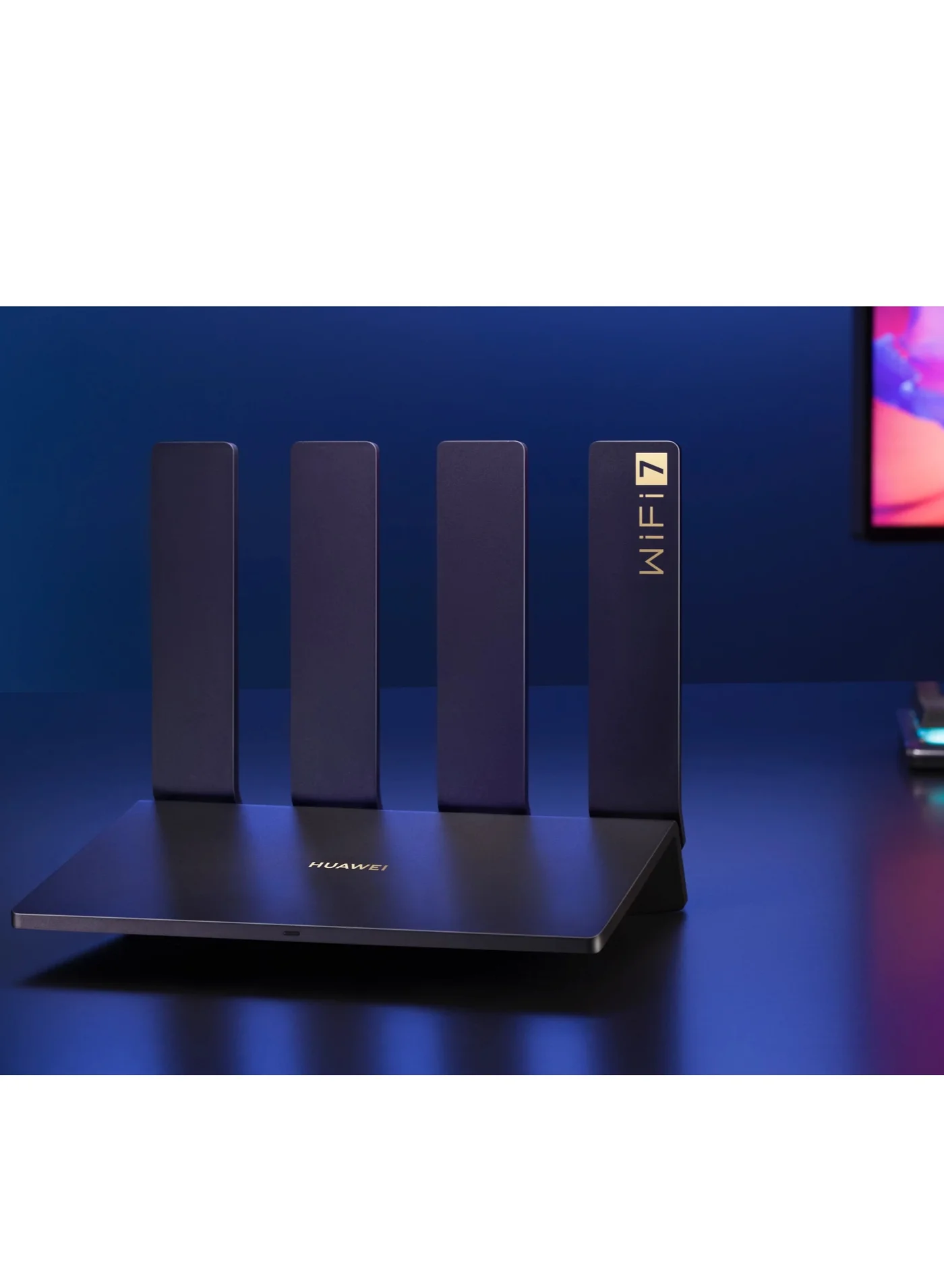 Smart BE3 Pro Dual-Band Wi-Fi 7 Router 3.6 Gbps High-Speed Wireless Connectivity with Dual 2.5GE Ports (Black) vbunb