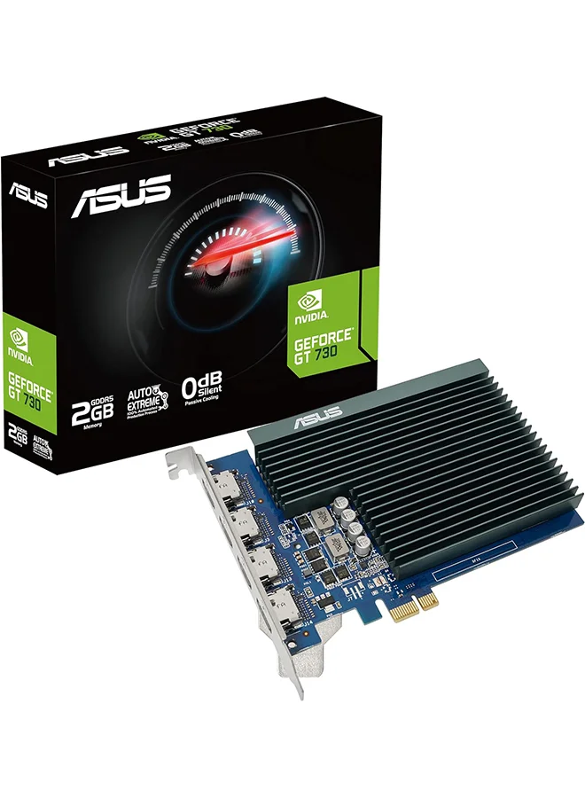 Premium Low Profile Graphics Card 2GB GDDR5 for Silent HTPC Builds (Black, 2GB) vbmqa