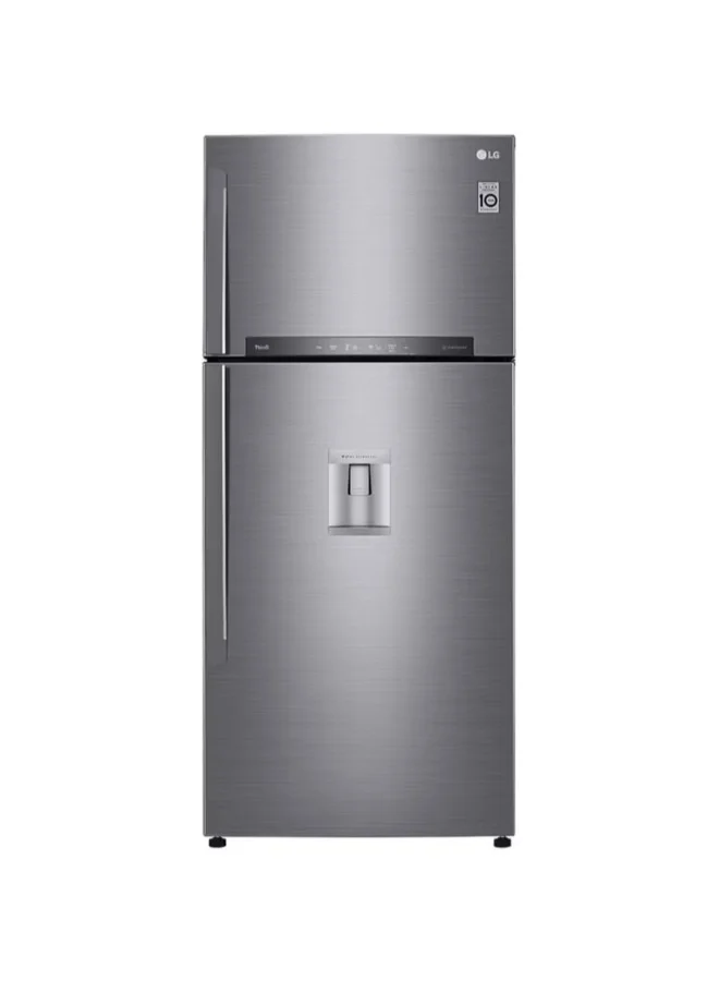Premium Side by Side Refrigerator with Multi Air Flow and Humidity Control (Matte Black, 422L Net Capacity) ngfpt
