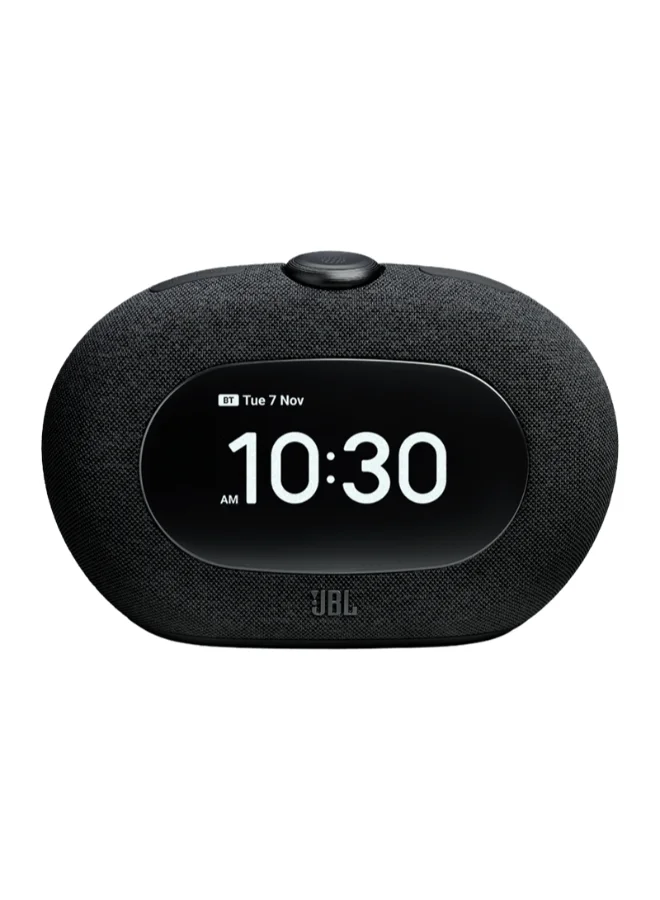 Premium Bluetooth Clock Radio Speaker with DAB/DAB+/FM, Dual Alarm, Ambient LED Light and USB Charging (Black) 6e12a