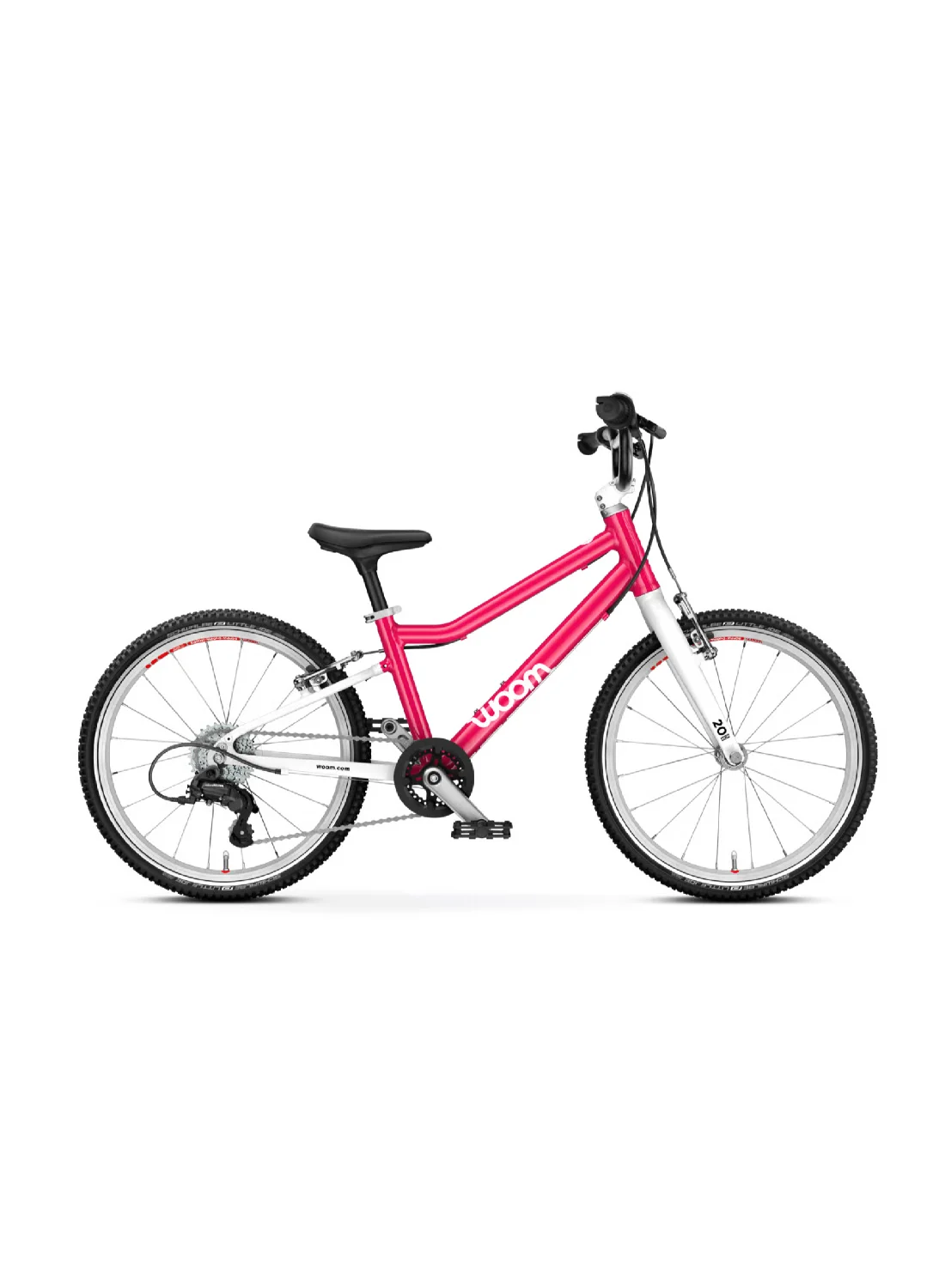 Premium Lightweight Youth Bicycle 7-Speed Kids Bike with 20-inch Wheels (Hot Pink, 50 cm) nsoab