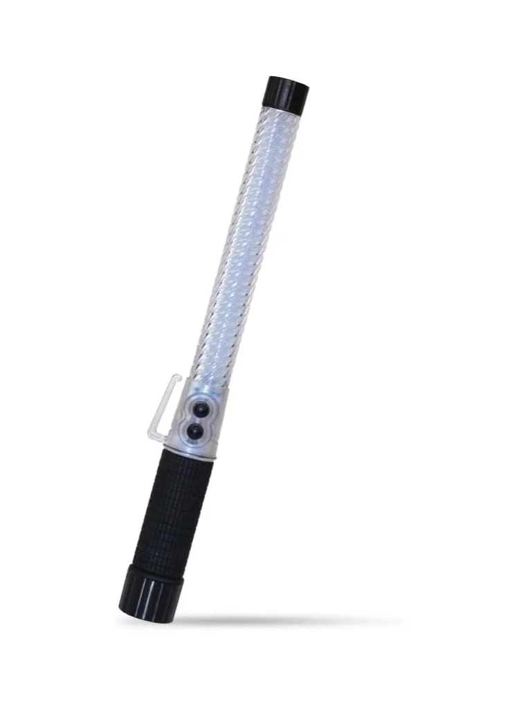 Premium LED Traffic Safety Wand Dual-Color Flashing Warning Baton (Green and Red, 26 cm) lq0zf