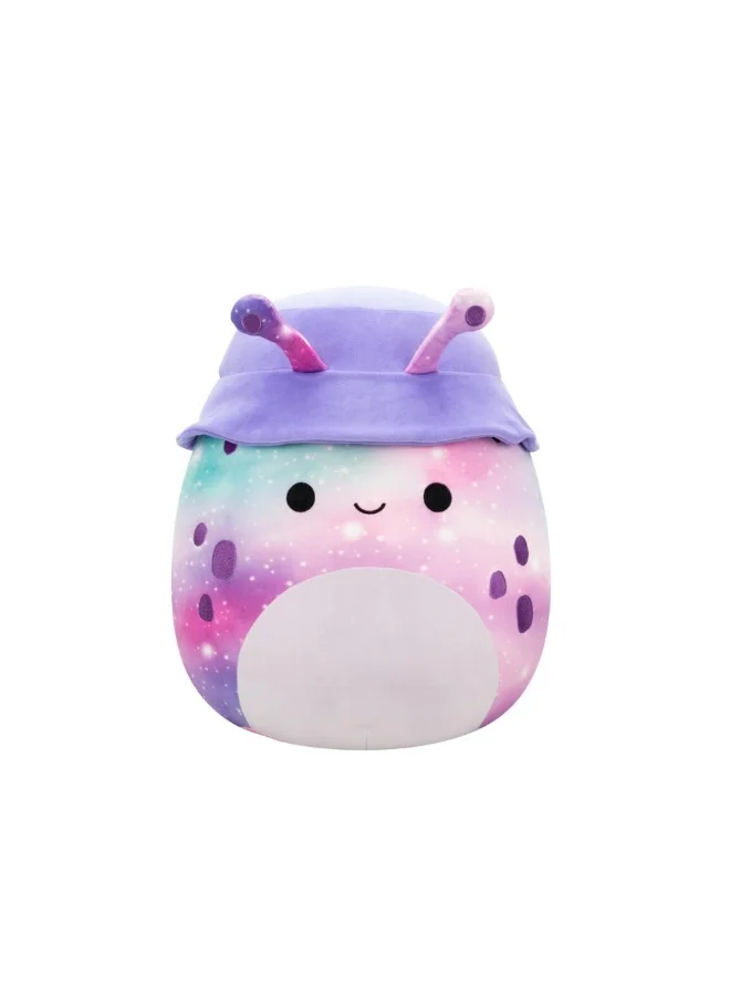 Premium Soft Plush Toy Alien Character with Bucket Hat (Purple, 40 cm) 4eei9