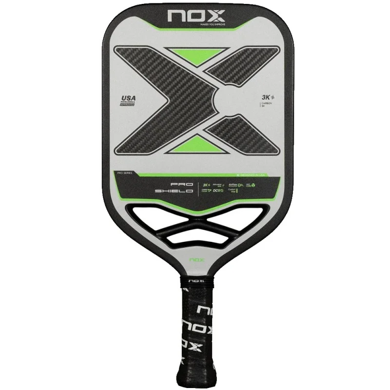 Premium Pickleball Pro Shield Racket Lightweight Graphite Paddle for Professional Performance (Standard Size) hwk56