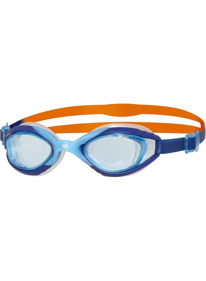 Zoggs Sonic Air Junior Swimming Goggles with UV Protection and Anti-Fog (Clear, 6-14 Years) 00r31
