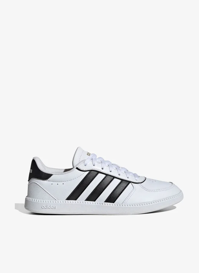 Sport Breaknet Sleek Low-Profile Athletic Sneakers Premium Lightweight Casual Footwear for Women (White, 38 EU) n2hfr