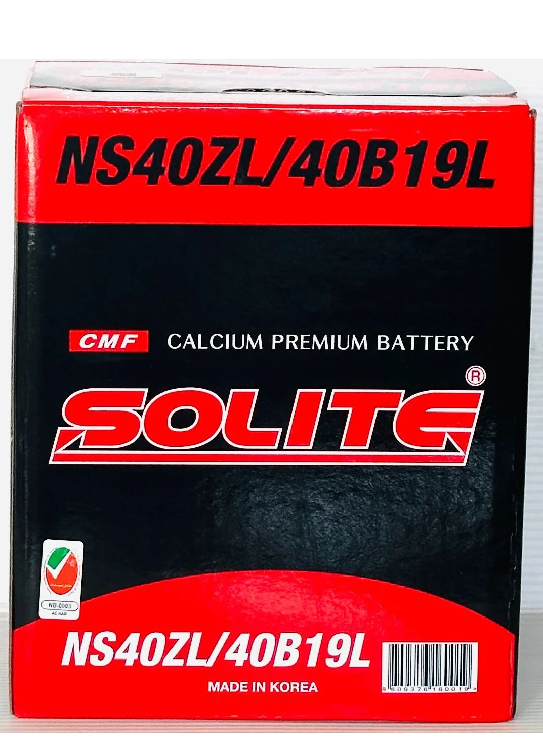 SOLITE Automotive Battery 12V 35AH NS40ZL-MF Maintenance-Free (Trapped Terminal) 16f6w