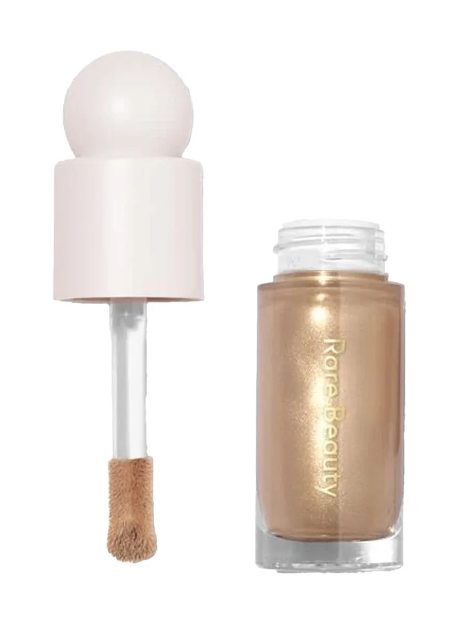 Rare Beauty Positive Light Liquid Luminizer Highlighter for Radiant Glow (Flaunt, 15 mL) magb6